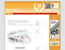 Tablet Screenshot of grafoteam.com